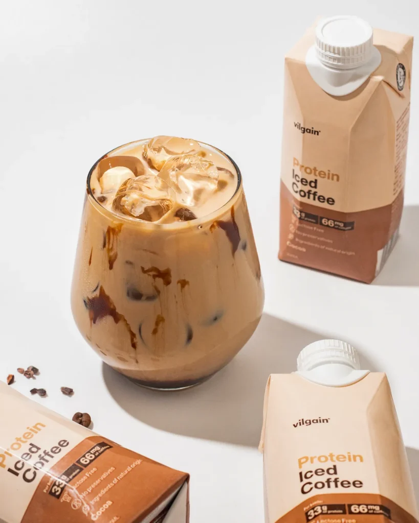 Protein Iced Coffee – High Protein Beverage | Vilgain | 330ml - product photo 1, Bio-Coffee, Matcha & Teas & FUNCTIONAL FOOD.