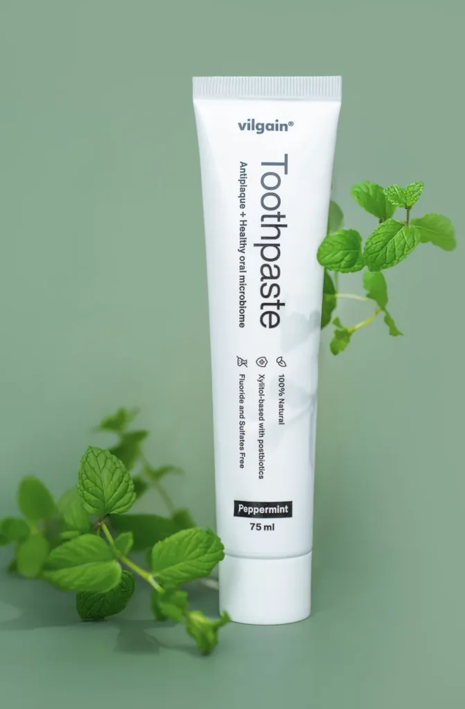 Vilgain Toothpaste maisto papildas sportininkams ir aktyviam gyvenimo būdui.