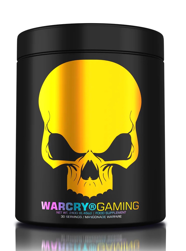 Genius Nutrition WARCRY Gaming – Nootropic Energy & Focus Blend | Genius Nutrition | 240g | Clinical-Grade Longevity Protocol, FOCUS supplement.