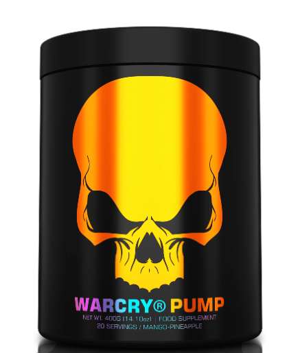 WARCRY Pump – Advanced Non-Stim Pre-Workout | Genius Nutrition | 400g | Clinical-Grade Longevity Protocol, Pump & Nitric Oxide & SPORT supplement.