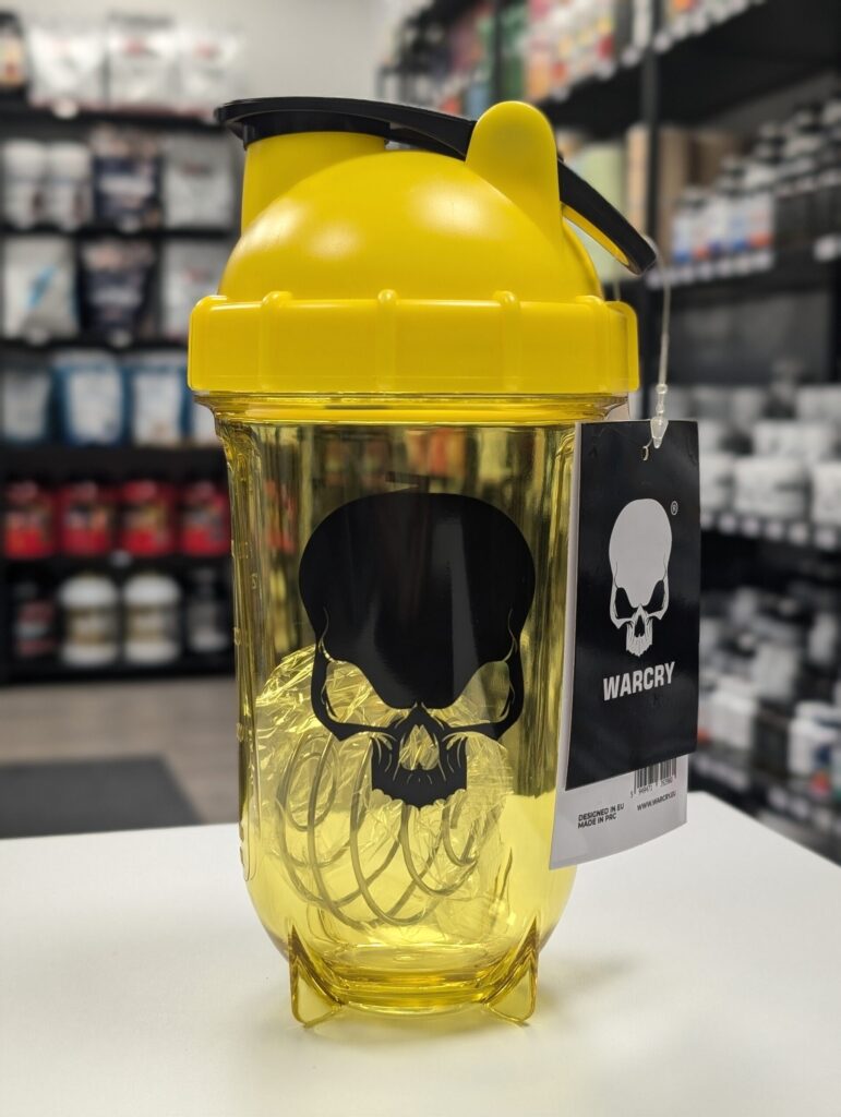 Product – Genius Nutrition Shaker Warcry Yellow 500ml | Genius Nutrition | 500ml - product photo 1, GEAR & Shakers & Drinkware.
