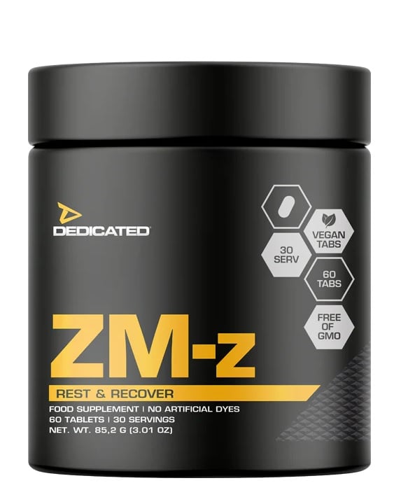 Product – Premium Magnesium & Zinc Complex | Dedicated Nutrition | 60 Tablets | Clinical-Grade Longevity Protocol, HEALTH & Vitamins & Minerals supplement.